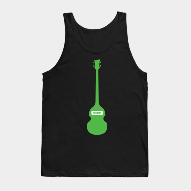 Hofner Bass Tank Top by RussellTateDotCom